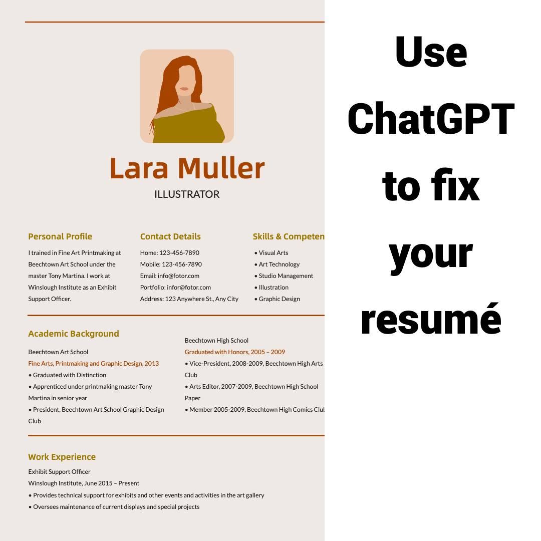 How to use ChatGPT to improve your resume - and make job autofill work better